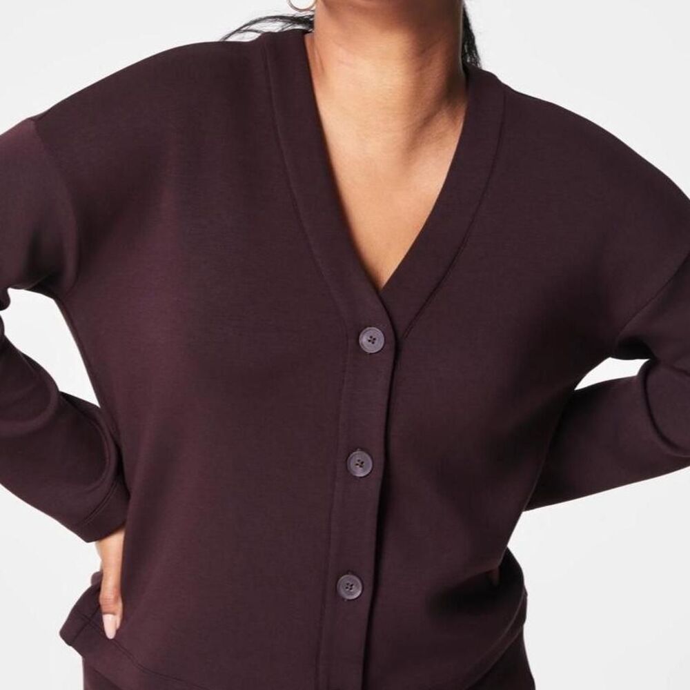 Spanx Women's Brown Cardigan